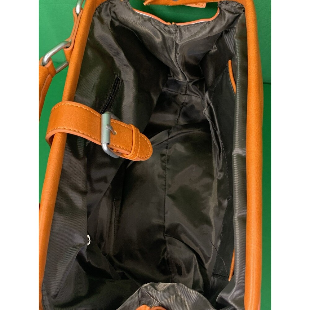 Women's Solid Pattern With Shoulder Strap Brown F… - image 4